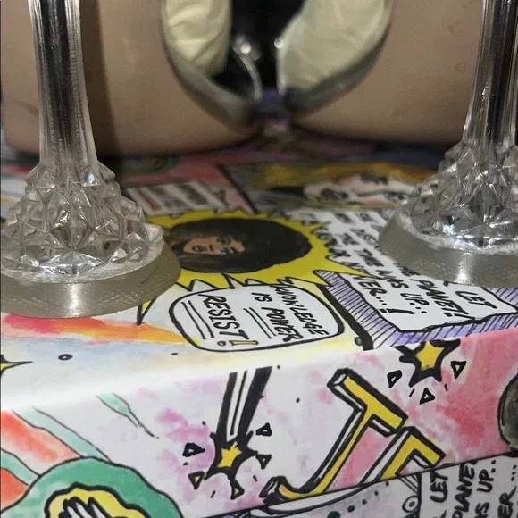 Anastas Heel in Silver JEFFREY CAMPBELL - Picture 7 of 7